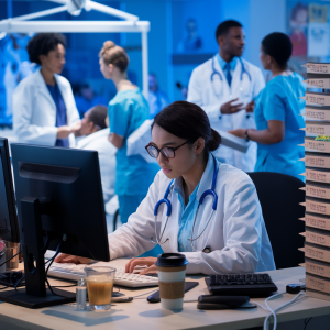 IT specialist in Dallas-Fort Worth healthcare clinic securing systems