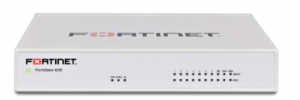 Fortinet FortiGate 60E firewall front view