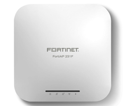 Fortinet FortiAP 231F wireless access point front view
