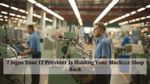 7 Signs Your IT Provider Is Holding Your Machine Shop Back
